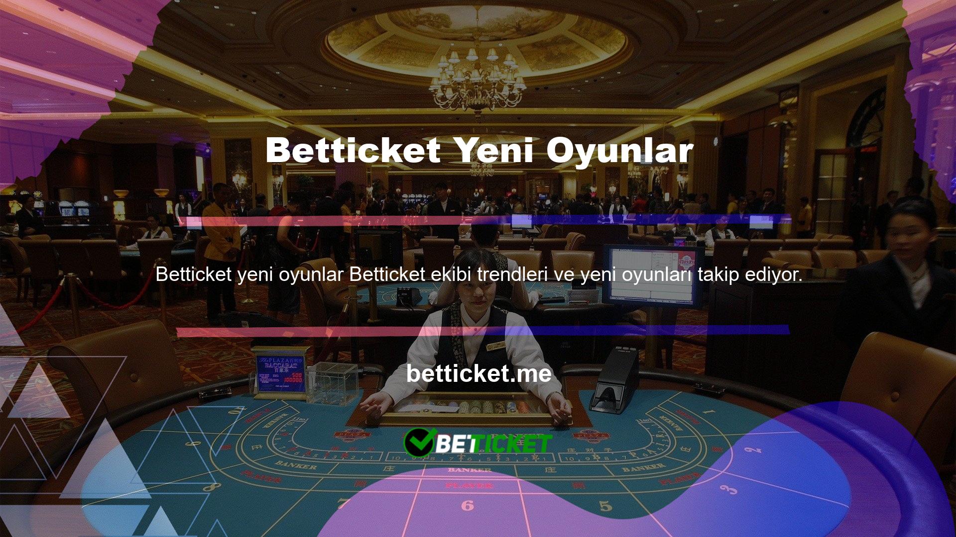 Her iki durumda da Betticket her zaman en fazla bahis seçeneğine sahip site olarak anılmıştır ve bu nedenle Betticket siz değerli üyelerine tüm spor, casino ve sanal seçenekleri sunmaktadır